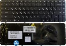 Клавиатура для ноутбука HP/Compaq CQ62 CQ56 G62 G56 RU черная Совместимые артикулы: NSK-HV0SQ0R 9Z.N4SSQ.00R 588976-001 595199-001 606685-001 9Z.N4SSQ