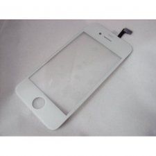 Защитное стекло с тачскрином для iPhone 4 с рамкой белое (без дисплея) Бесплатная доставка Почтой России для частных клиентов! Новое Гарантия 3 месяца